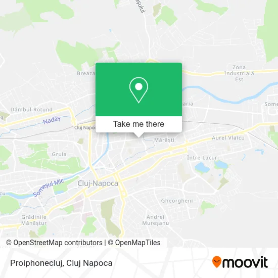 Proiphonecluj map