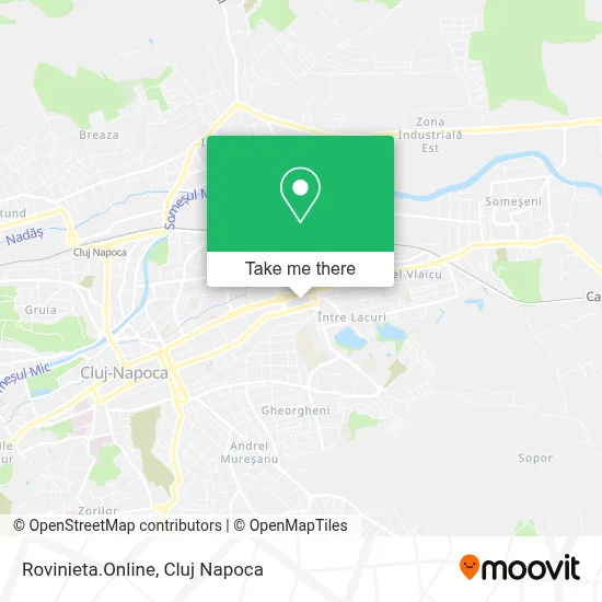 Rovinieta.Online map