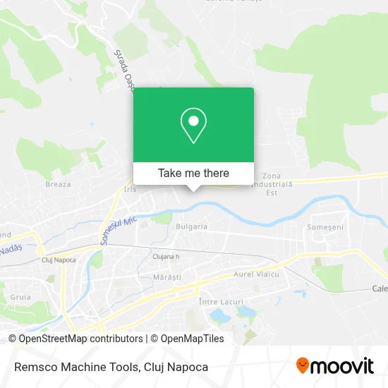 Remsco Machine Tools map