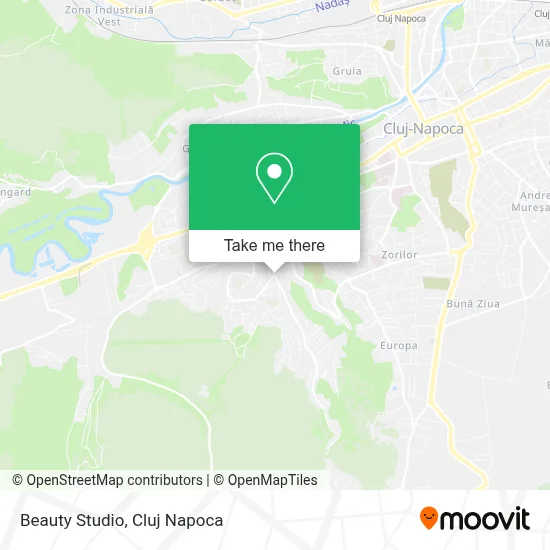 Studio Bellezza map