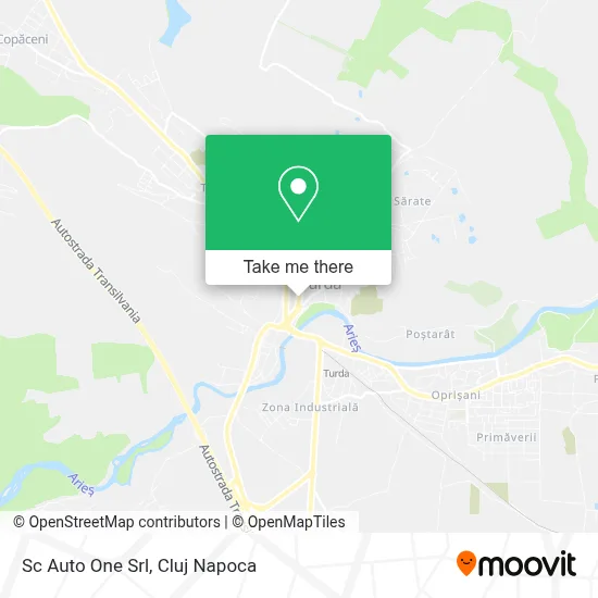 Sc Auto One Srl map