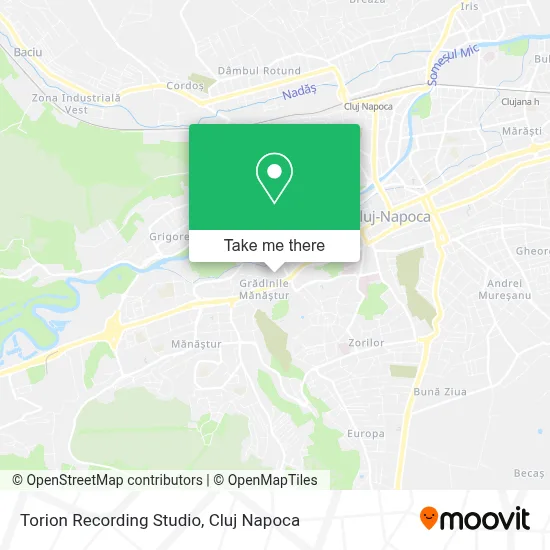 Torion Recording Studio map