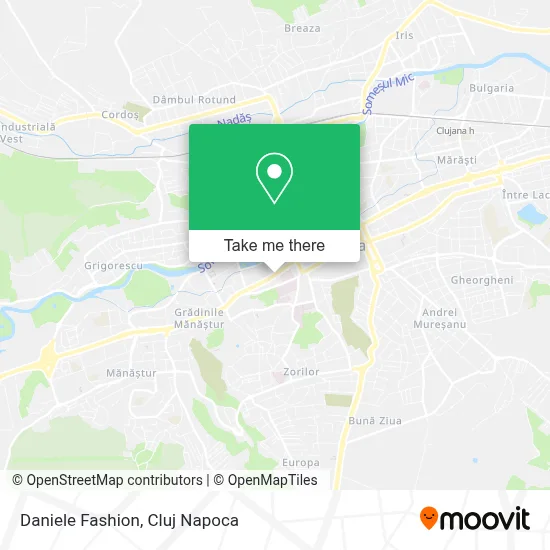 Daniele Moda map