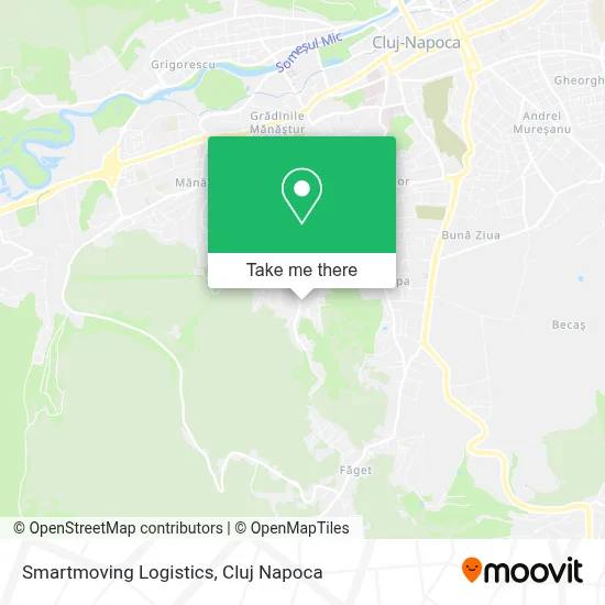 Smartmoving Logistics map