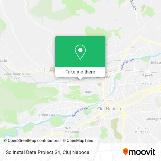 Sc Instal Data Proiect Srl map