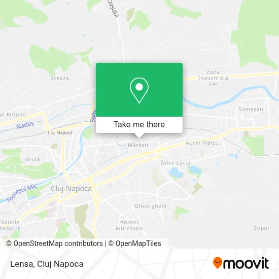 Lensa map