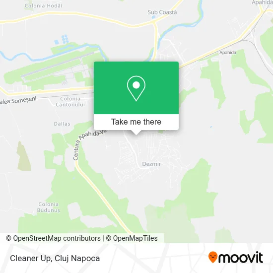 Cleaner Up map