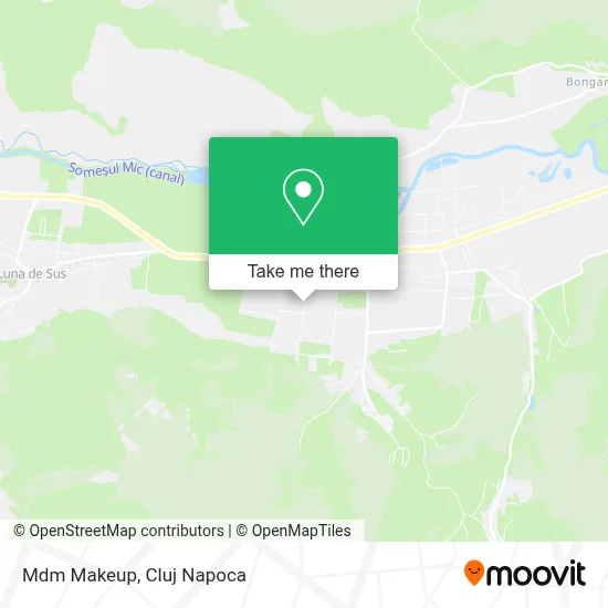 Mdm Makeup map