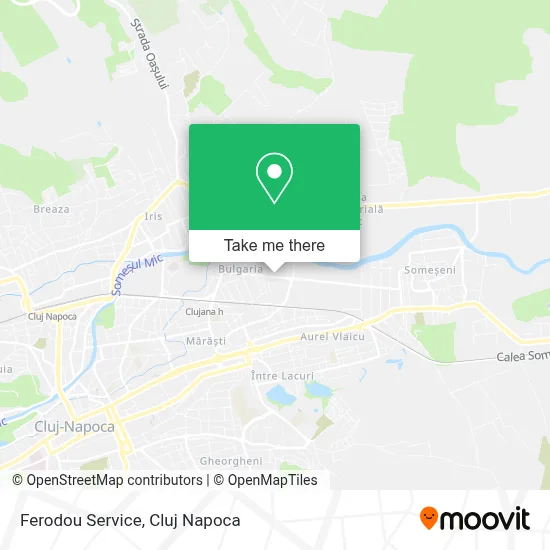 Ferodou Service map