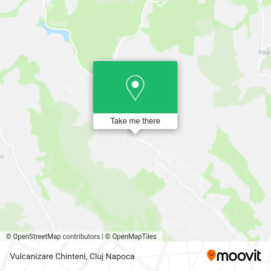 Vulcanizare Chinteni map