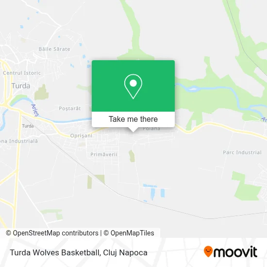 Turda Wolves Basketball map