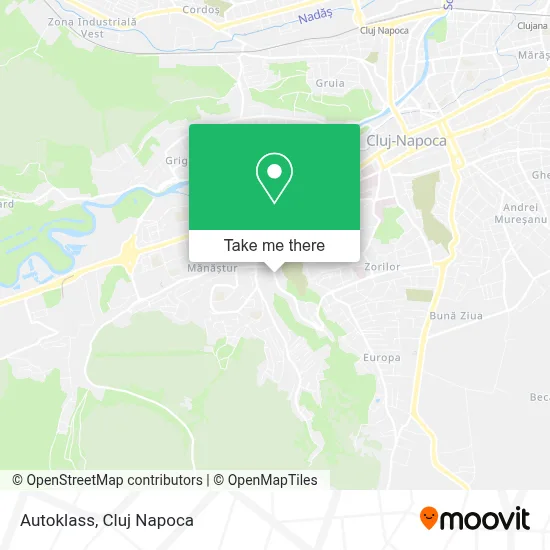 Autoklass map