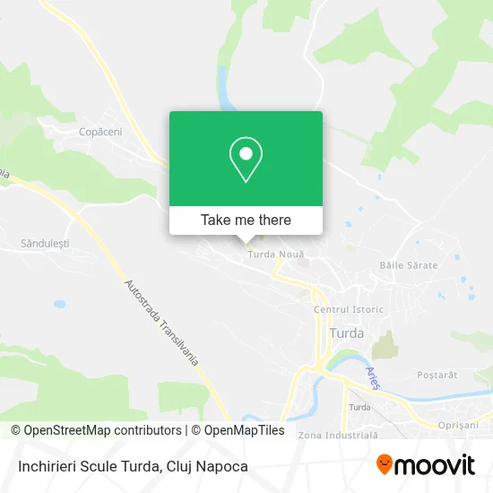 Inchirieri Scule Turda map