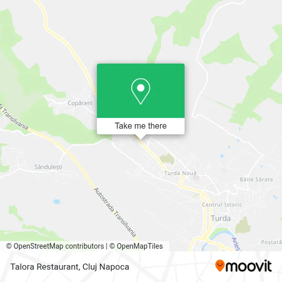 Talora Restaurant map