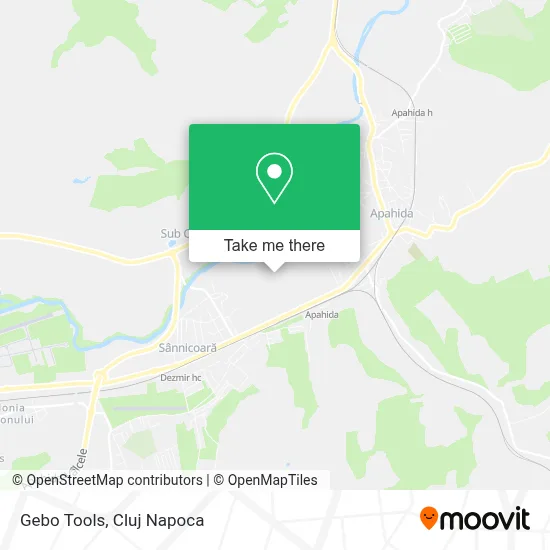 Gebo Tools map