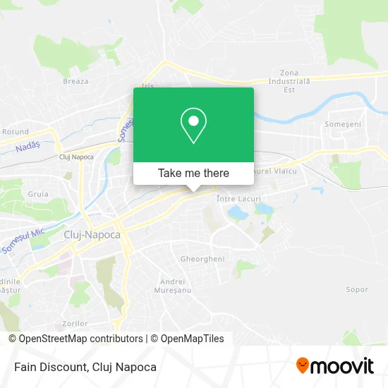 Fain Discount map