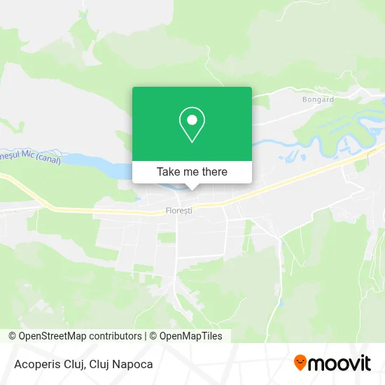 Acoperis Cluj map