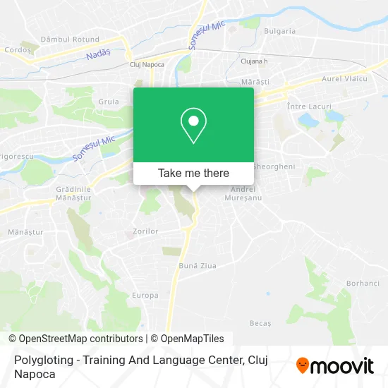 Polygloting - Training And Language Center map