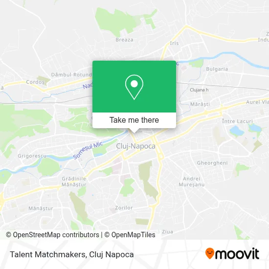 Talent Matchmakers map