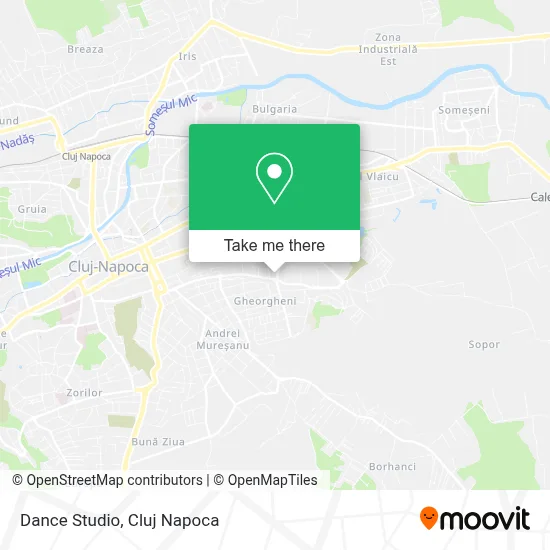 Dance Studio map