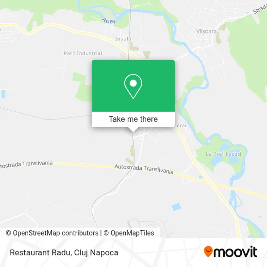 Restaurant Radu map