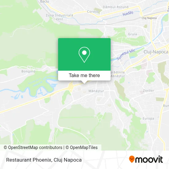 Restaurant Phoenix map