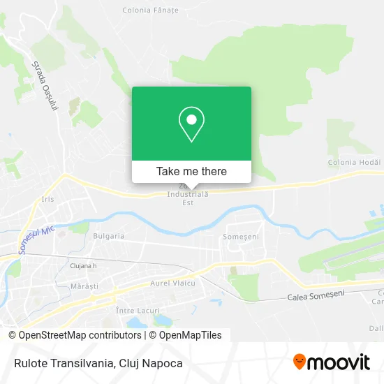 Rulote Transilvania map