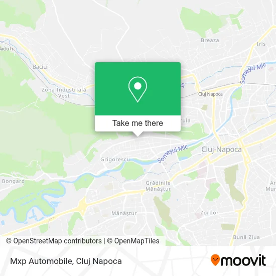 Mxp Automobile map