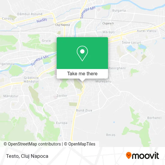 Testo map