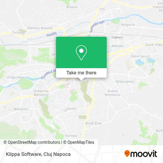 Klippa Software map