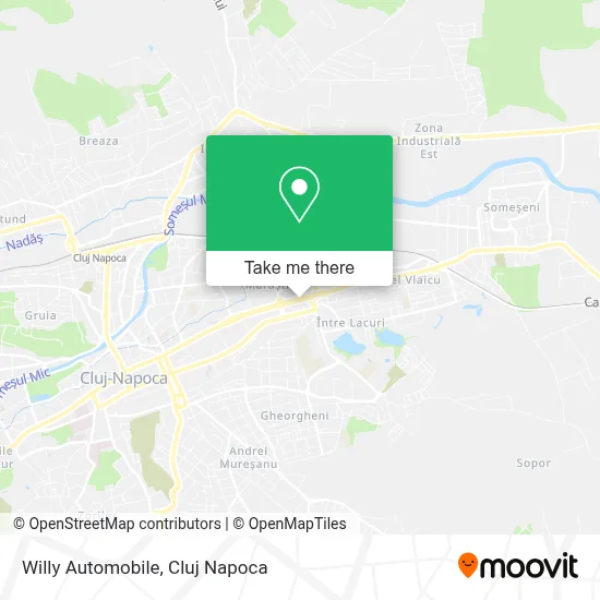 Willy Automobile map