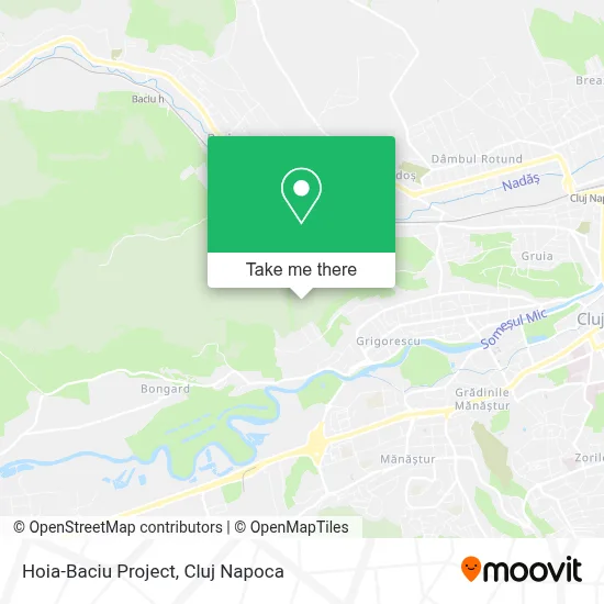 Hoia-Baciu Project map