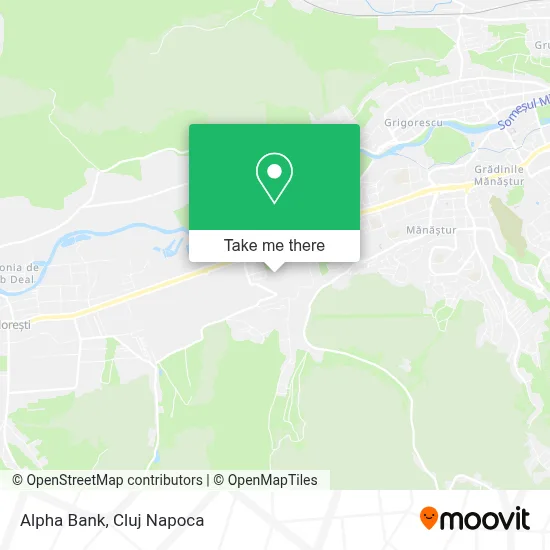 Alpha Bank map