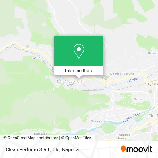 Clean Perfumo S.R.L map