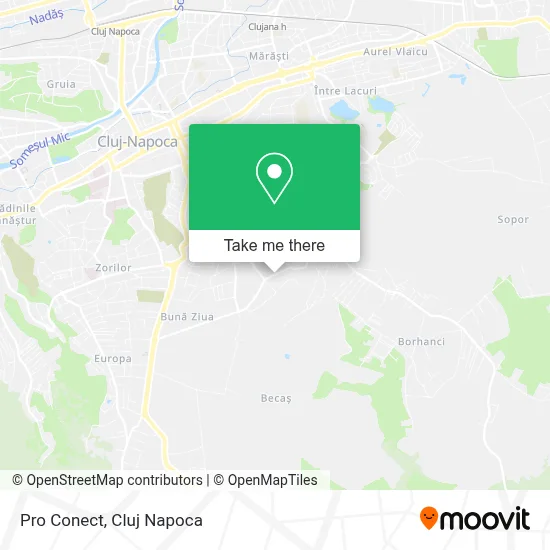 Pro Conect map
