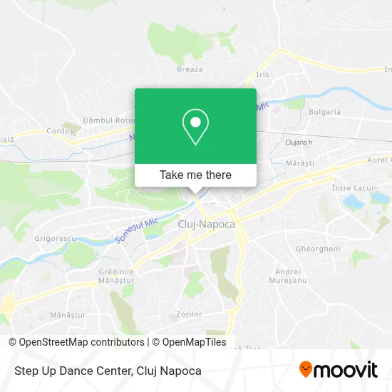 Step Up Dance Center map