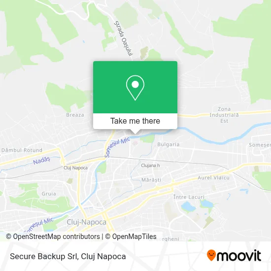 Secure Backup Srl map