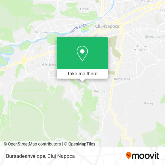 Bursadeanvelope map