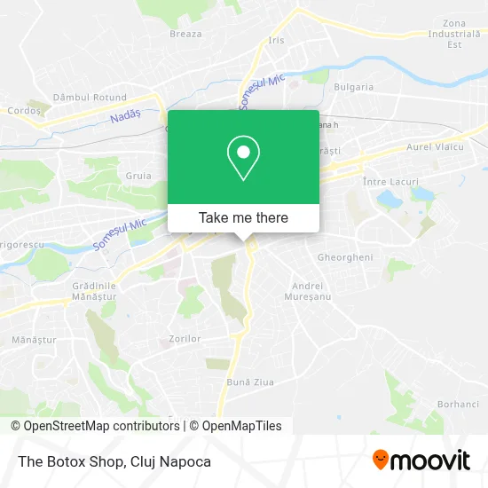 The Botox Shop map
