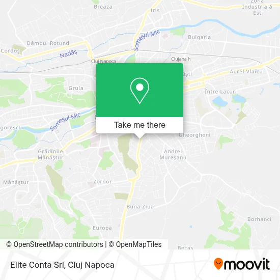 Elite Conta Srl map