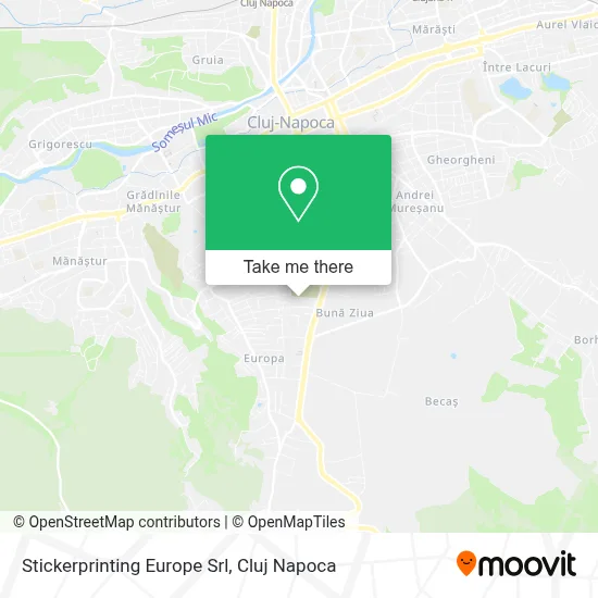 Stickerprinting Europe Srl map