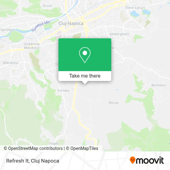 Refresh It map