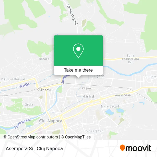 Asempera Srl map
