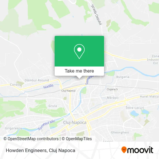 Howden Engineers map