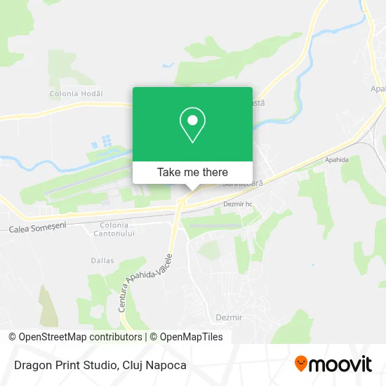 Dragon Print Studio map