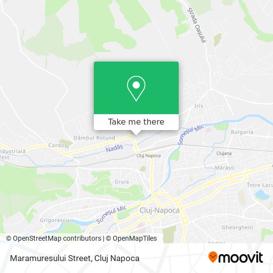 Maramuresului Street map