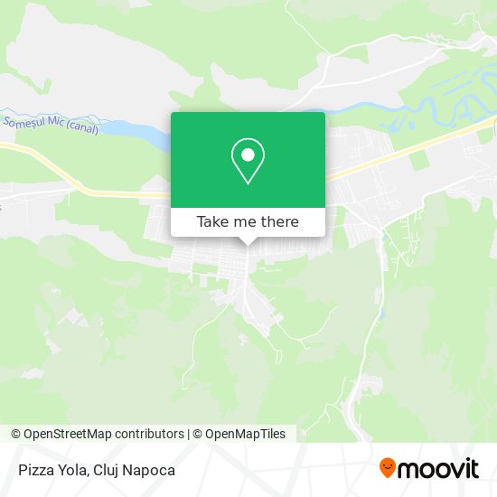 Pizza Yola map