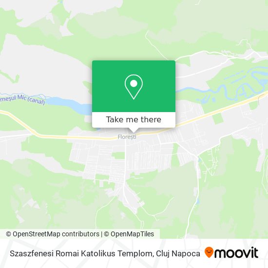 Szaszfenesi Romai Katolikus Templom map