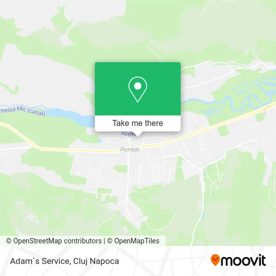 Adam`s Service map