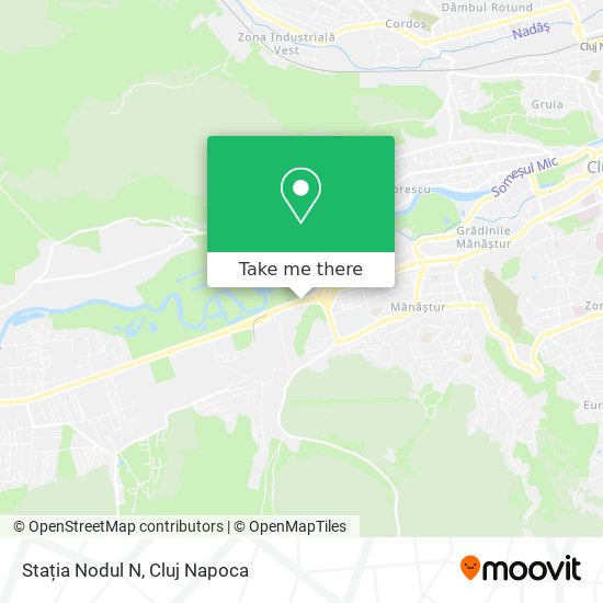 Stația Nodul N map